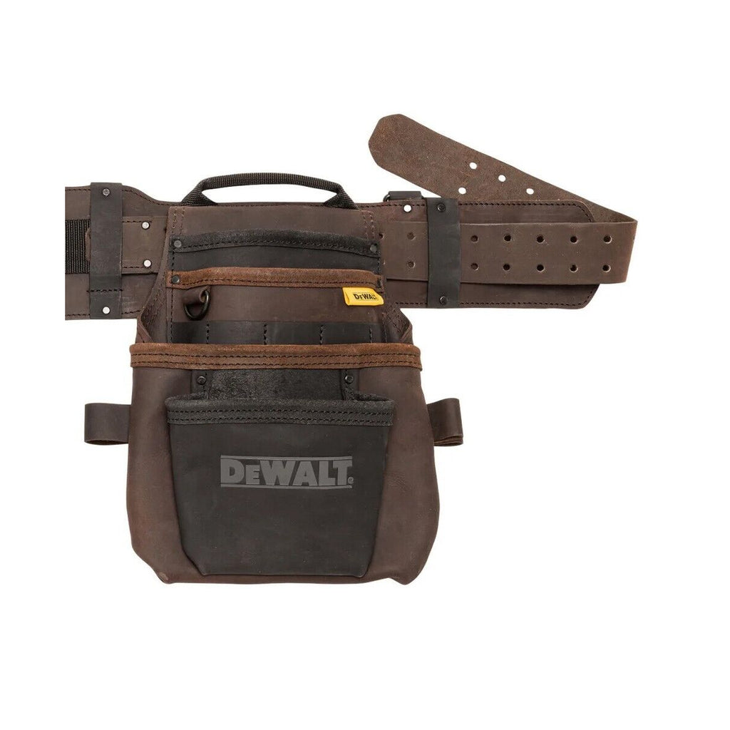  DeWalt Pro Ceinture Porte-outils En Cuir Professionnelles (DWST50113-1)