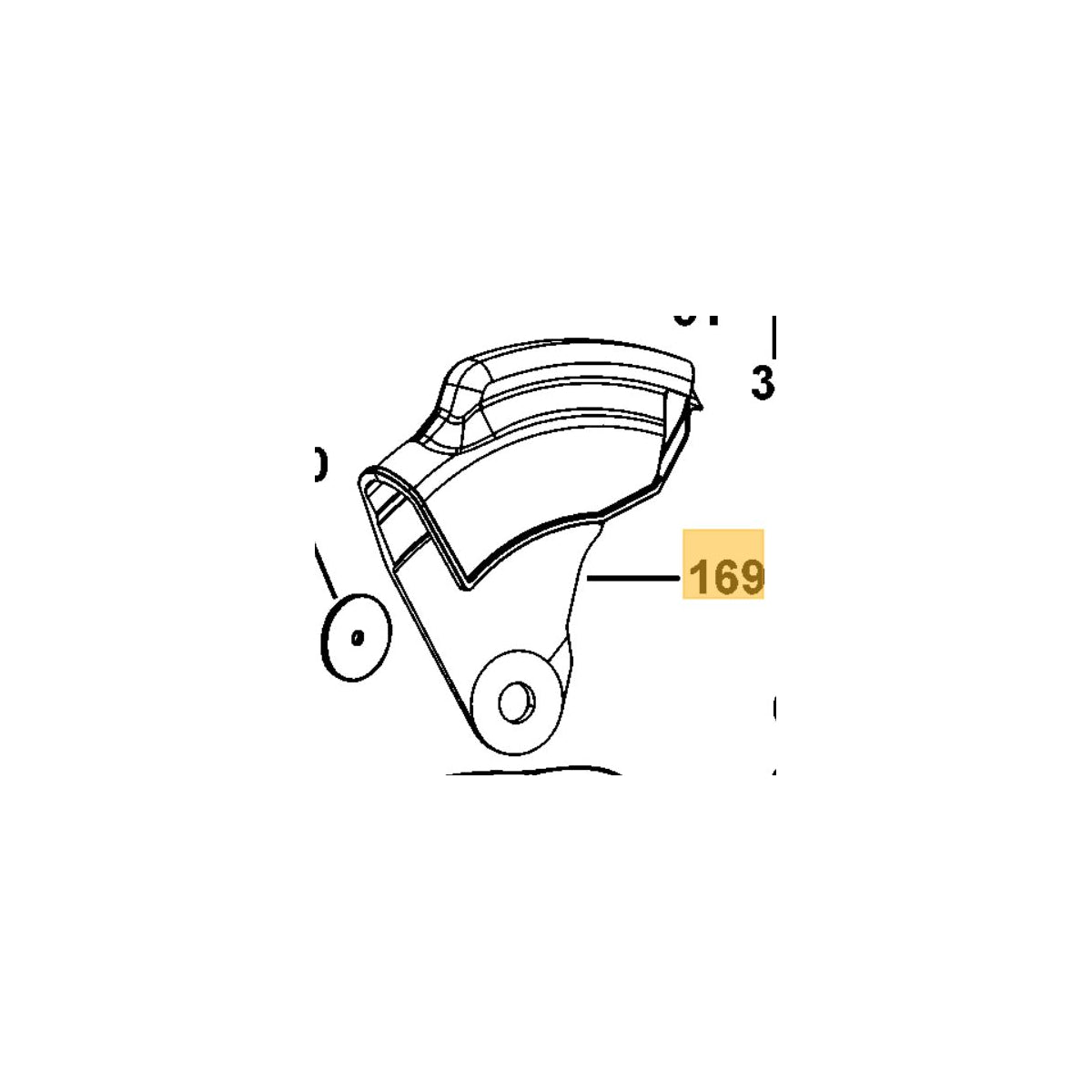  Dewalt Protecteur Lame Supérieur Pour Scie Combinée D27107 & D27107XPS (N293739)