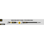  Dewalt Renvoi D'angle Droit Et Flexible à Emmanchement Rapide DT20502-QZ