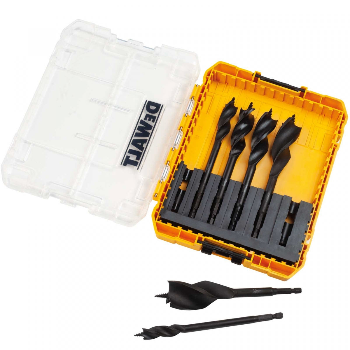  Dewalt Coffret De 6 Mèches à Bois Pour Visseuse à Choc DT90238-QZ