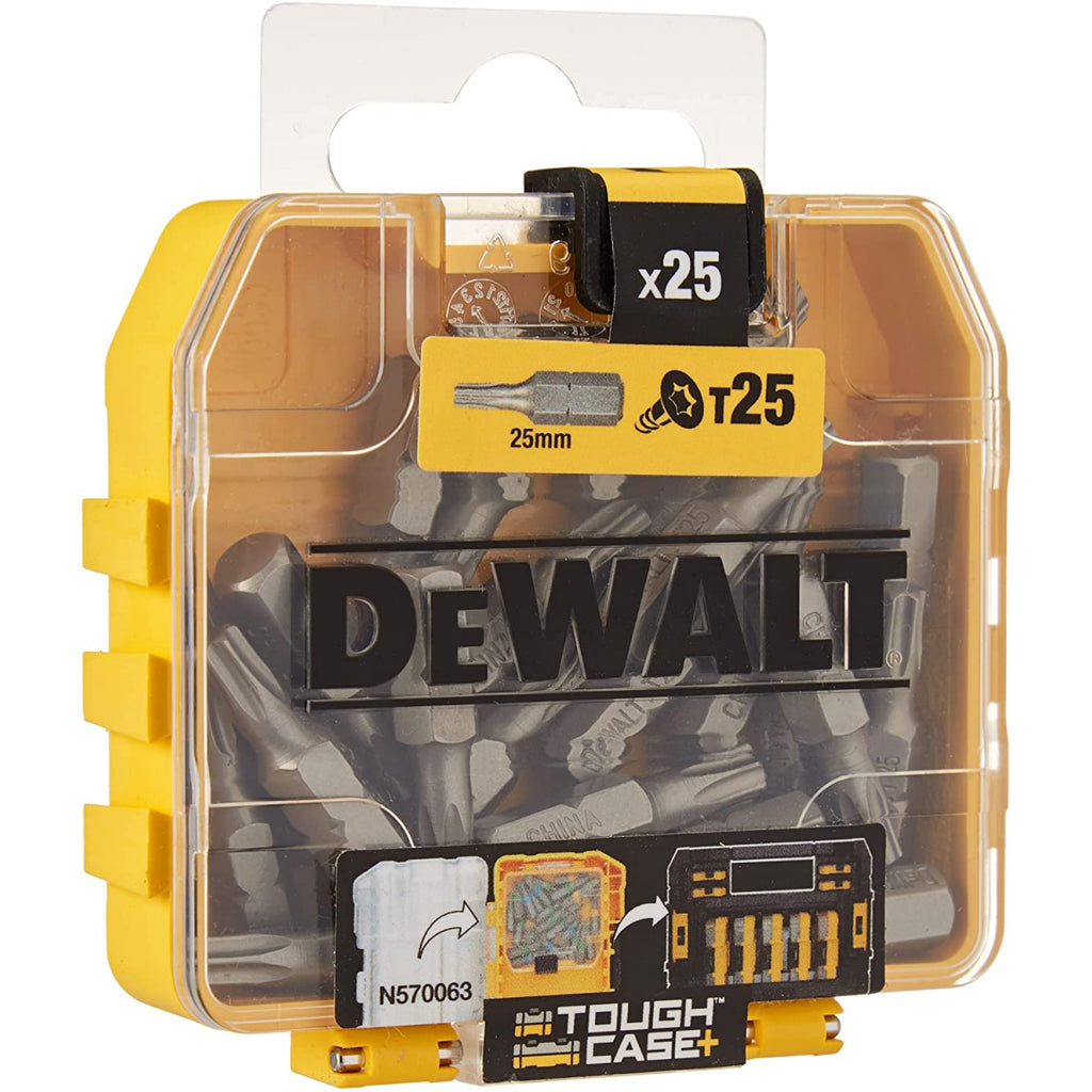  Dewalt Coffret Tic Tac De 25 Embouts De Vissage Torx T25 (DT7962-QZ)