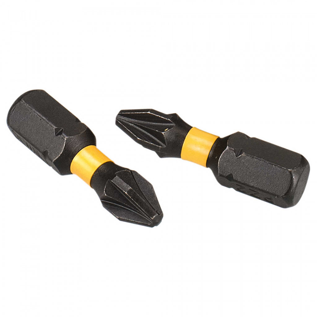  Dewalt X25 Embouts PZ2 De Vissage Impact Torsion Extreme 25mm (DT70556T)