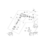  Dolmar DA00000453 Renvoi D'angle Pour MS27U, MS27C, EM2600U, MS24U