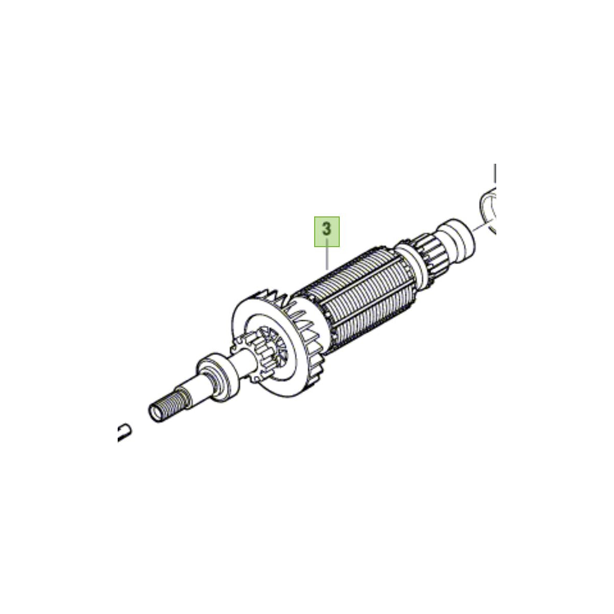 Bosch Dremel Induit Pour Dremel 4250, 4300 (1604010B73)