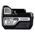 Hikoki Batterie à Glissière 18V 5.0Ah à Glissière Li-ion BSL1850C
