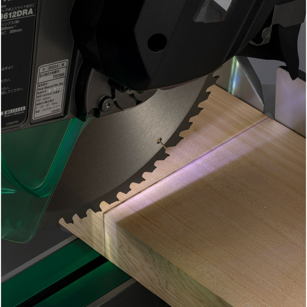  Hikoki C3612DRAW4Z Scie Radial à Onglet Sans Fil 36V ø305mm