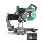  Hikoki C3612DRAWVZ Scie Radial à Onglet Sans Fil 36V ø305mm 2x2.5Ah