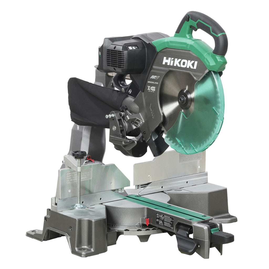  Hikoki C3612DRAWVZ Scie Radial à Onglet Sans Fil 36V ø305mm 2x2.5Ah