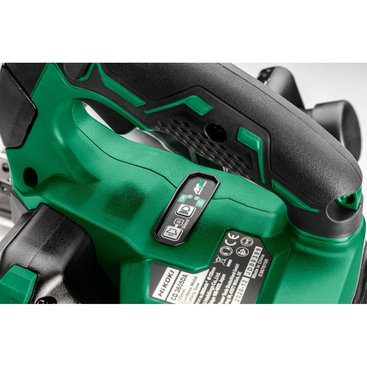  Hikoki CD3605DAW2Z Scie Circulaire Métal 36V ø125mm Avec Coffret HitCase IV