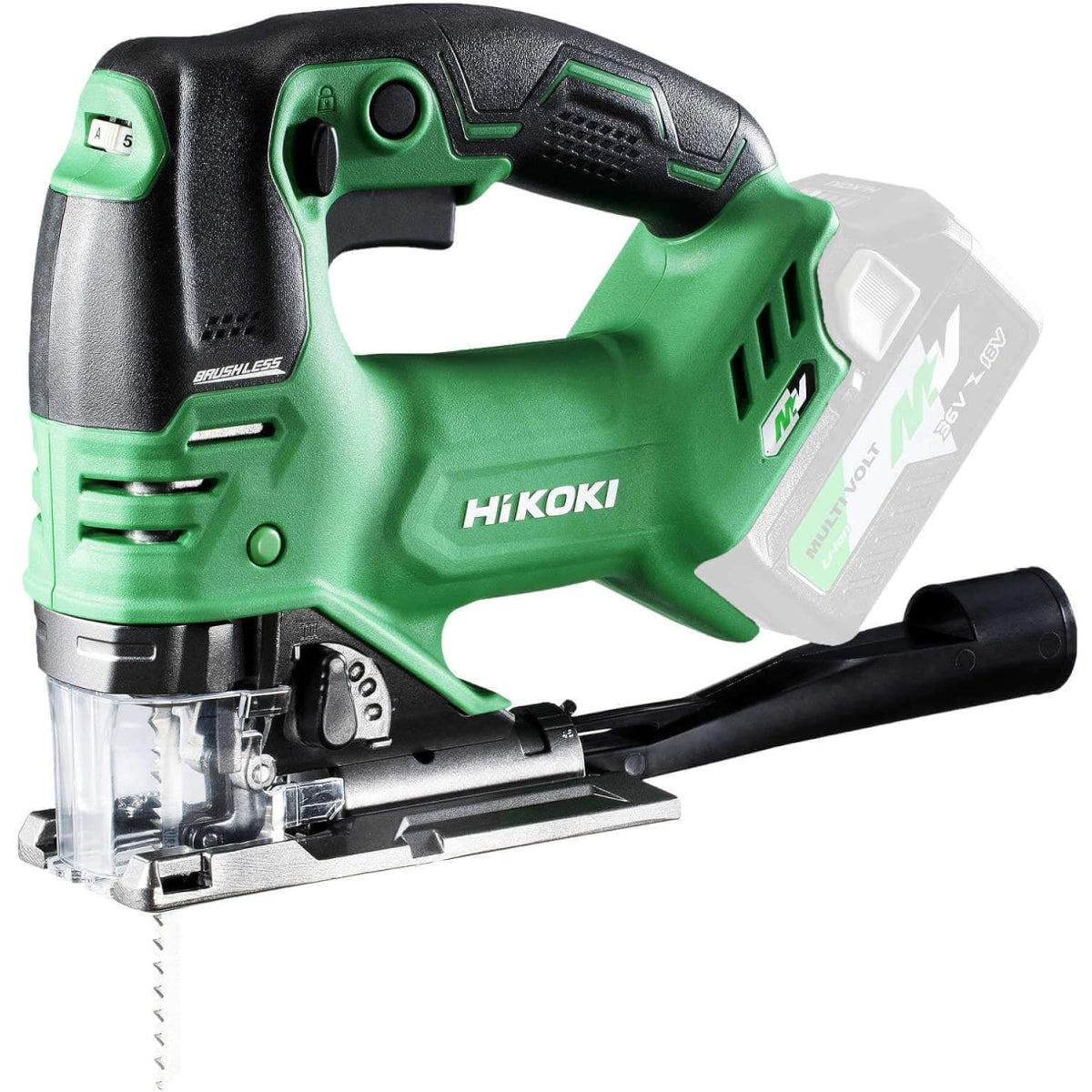  Hikoki CJ36DAW2Z Scie Sauteuse Pendulaire 160mm MultiVolt 36V Brushless Avec Coffret HSC