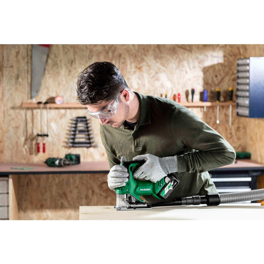  Hikoki CJ36DAW2Z Scie Sauteuse Pendulaire 160mm MultiVolt 36V Brushless Avec Coffret HSC