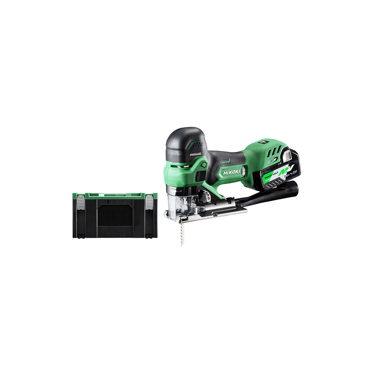  Hikoki CJ36DBWRZ Scie Sauteuse Pendulaire 160mm MultiVolt 36V Brushless 2x2.5Ah