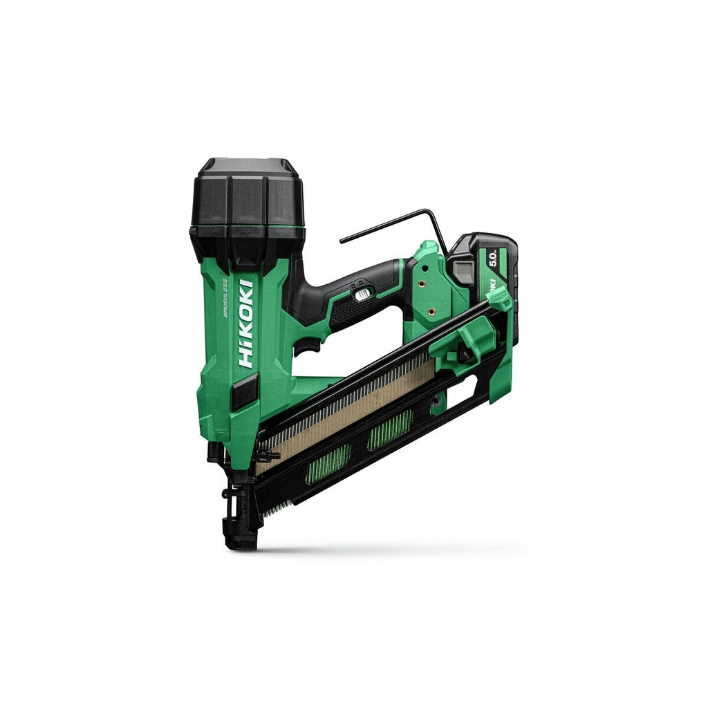  Hikoki NR1890DCAWQZ Cloueur De Charpente 18V 50-90mm 2x5.0Ah Avec Coffret De Transport