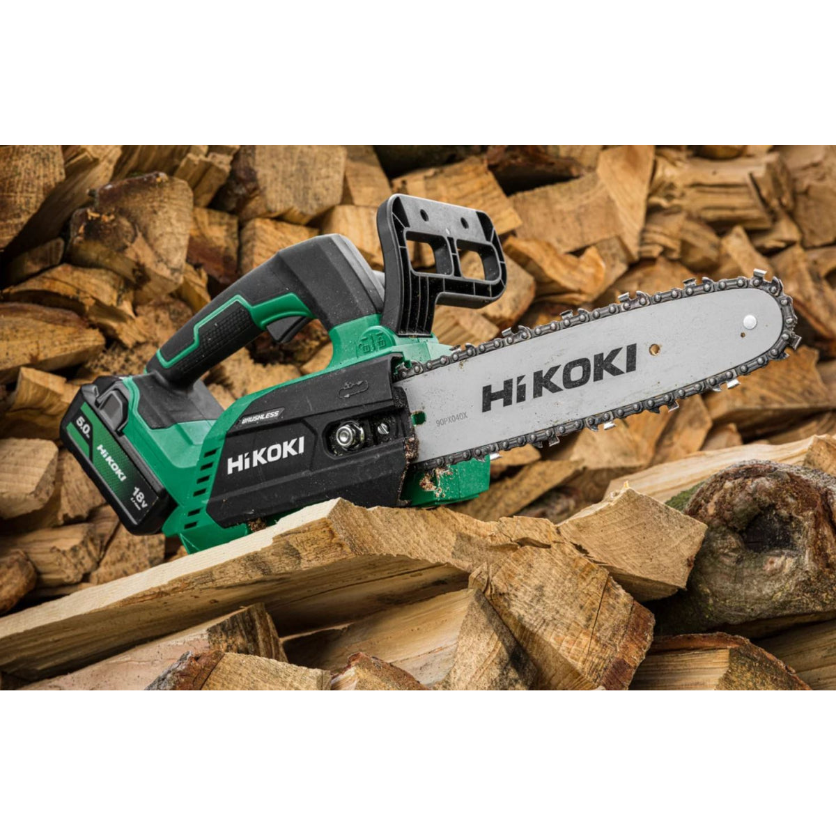  Hikoki CS1825DCW4Z Elagueuse Sans Fil 18V 250mm (Machine Seule)