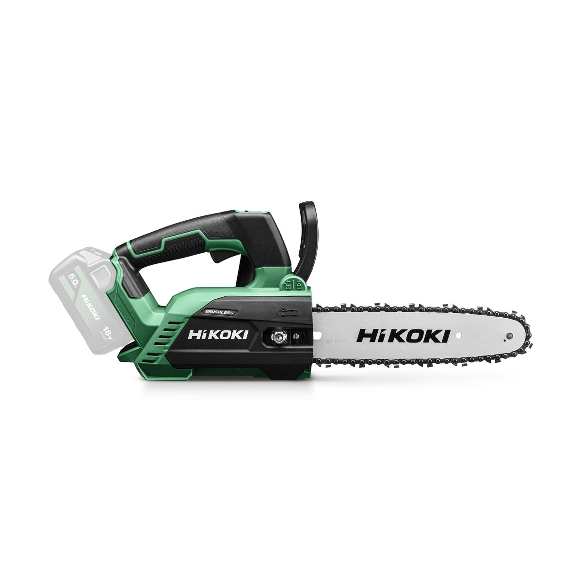  Hikoki CS1825DCW4Z Elagueuse Sans Fil 18V 250mm (Machine Seule)