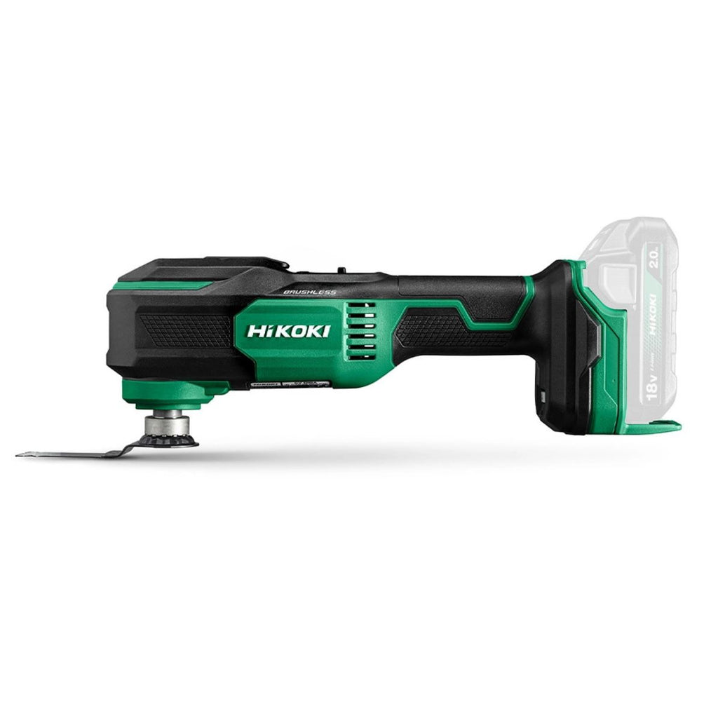  Hikoki CV18DAW2Z Outil Multifonctions Sans Fil 18V Avec Coffret Hit-Case (Machine Seule)