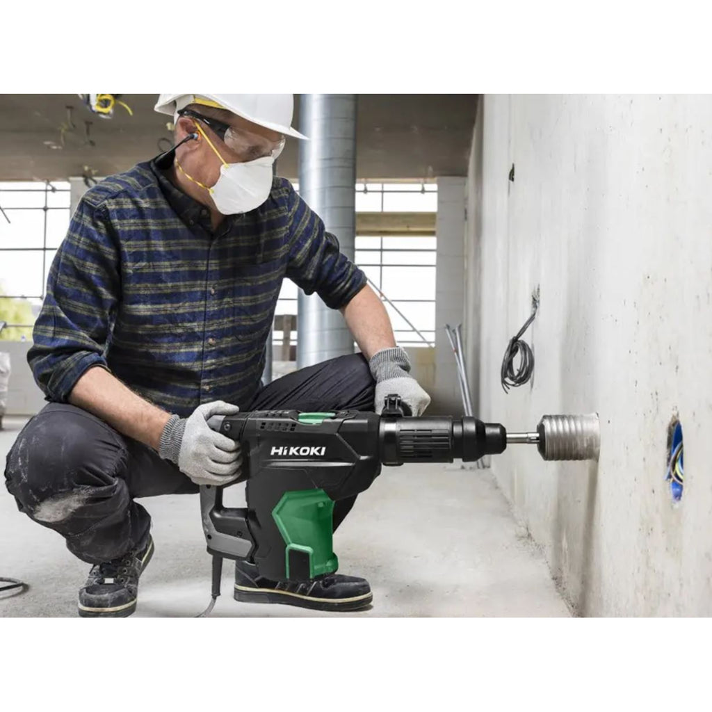  Hikoki DH45MAWSZ Perfo-burineur 45 Mm SDS MAX 1400W 11,3 Joules - 9.4Kg