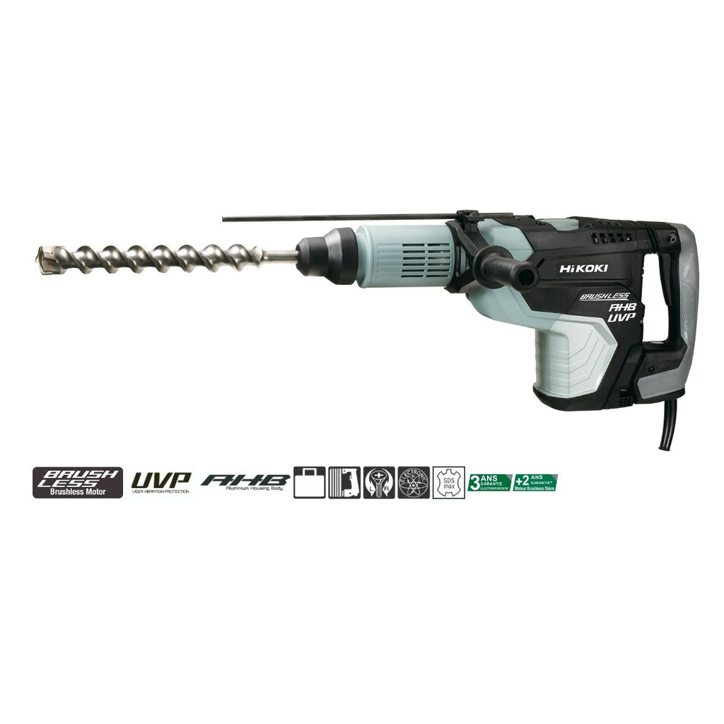  Hikoki DH52MEYWSZ Perforateur, Burineur 52mm SDS-max 1500W UVP - 18,8 Joules - 11,5 Kg