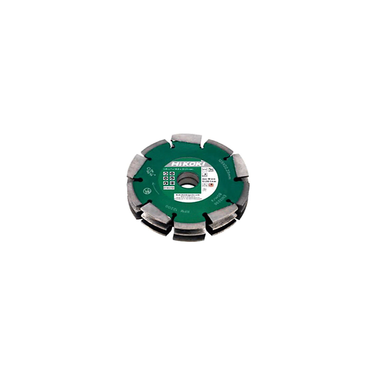  Hikoki Disque Diamant Triple Pour Rainureuse ø125mm (4100299)