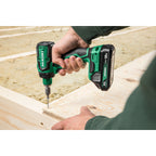  Hikoki DS18DDQW2Z Perceuse Visseuse 18V Avec Mandrins Interchangeables 55Nm Avec Coffret HSC