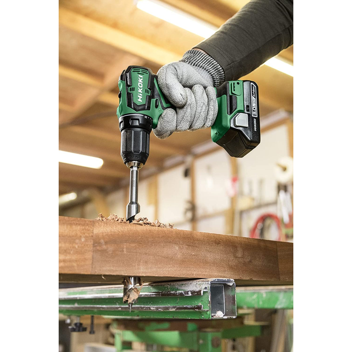  Hikoki DS18DDW4Z Perceuse, Visseuses 18V 55Nm Li-ion Brushless (Machine Seule)