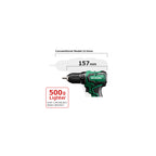  Hikoki DS18DDW4Z Perceuse, Visseuses 18V 55Nm Li-ion Brushless (Machine Seule)