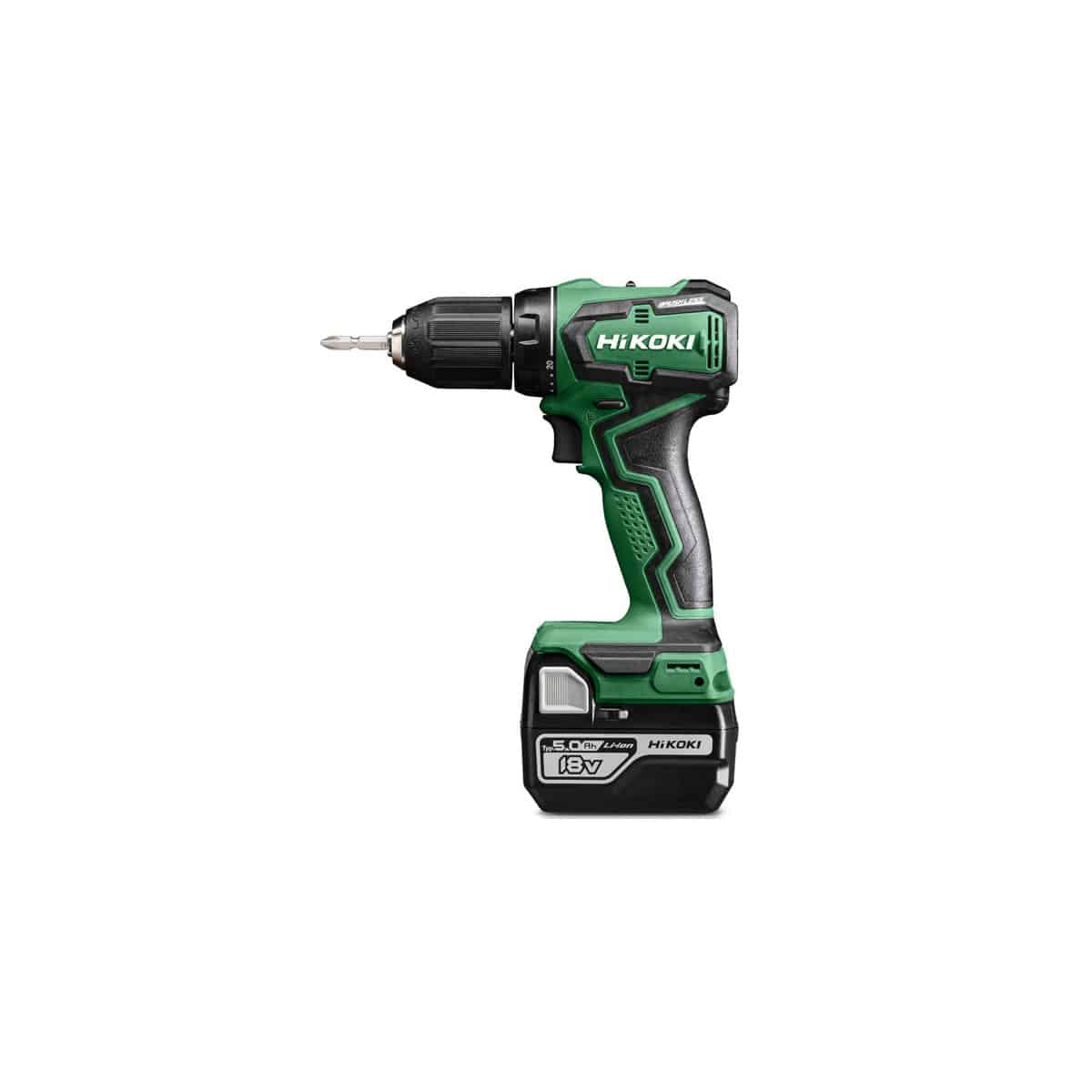  Hikoki DS18DDWPZ Perceuse, Visseuses 18V 55Nm 2x5.0Ah Li-ion Avec Coffret De Transport HitCase2