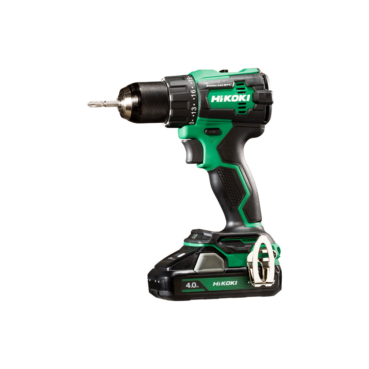  Hikoki DV18DE W4Z Perceuse, Visseuses à Percussion 18V 70Nm Brushless (Machine Seule)