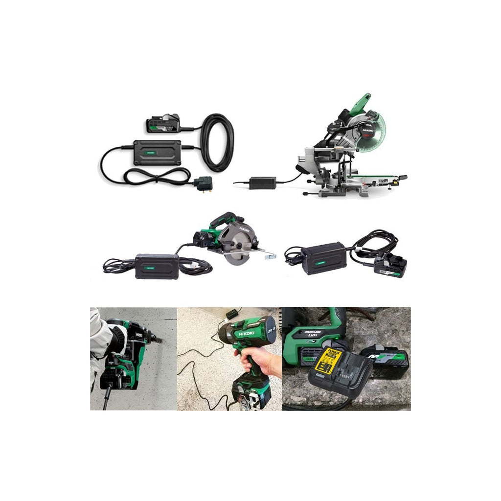  Hikoki ET36AW0Z Adaptateur Secteur AC/DC Multi-Volt 36V/230V