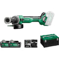  Hikoki G1813DAWQZ Meuleuse Sans Fil 18V ø125mm 2x5Ah Avec Coffret HitCase III