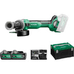  Hikoki G1813DAWQZ Meuleuse Sans Fil 18V ø125mm 2x5Ah Avec Coffret HitCase III