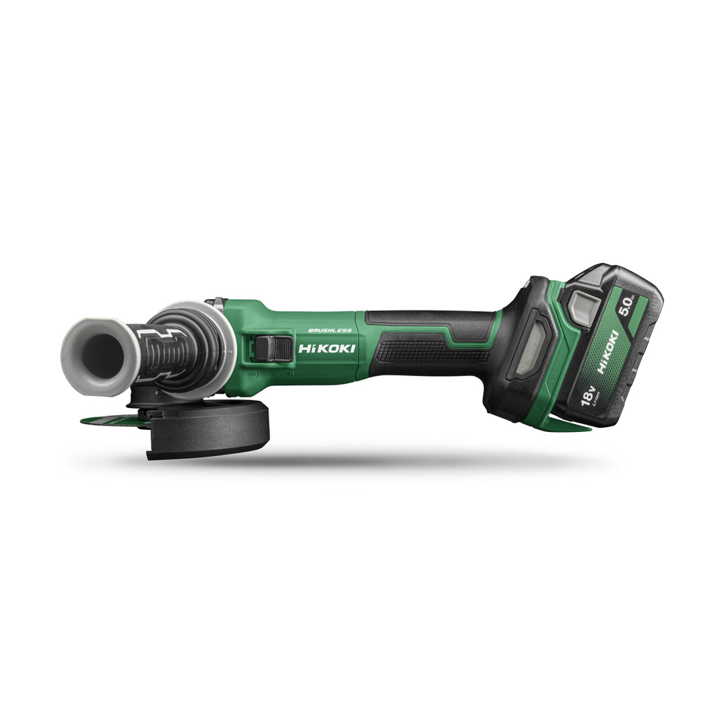  Hikoki G1813DVEWQZ Meuleuse Sans Fil 18V ø125mm 2x5Ah Avec Coffret De Transport