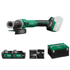  Hikoki G1813DVEWQZ Meuleuse Sans Fil 18V ø125mm 2x5Ah Avec Coffret De Transport