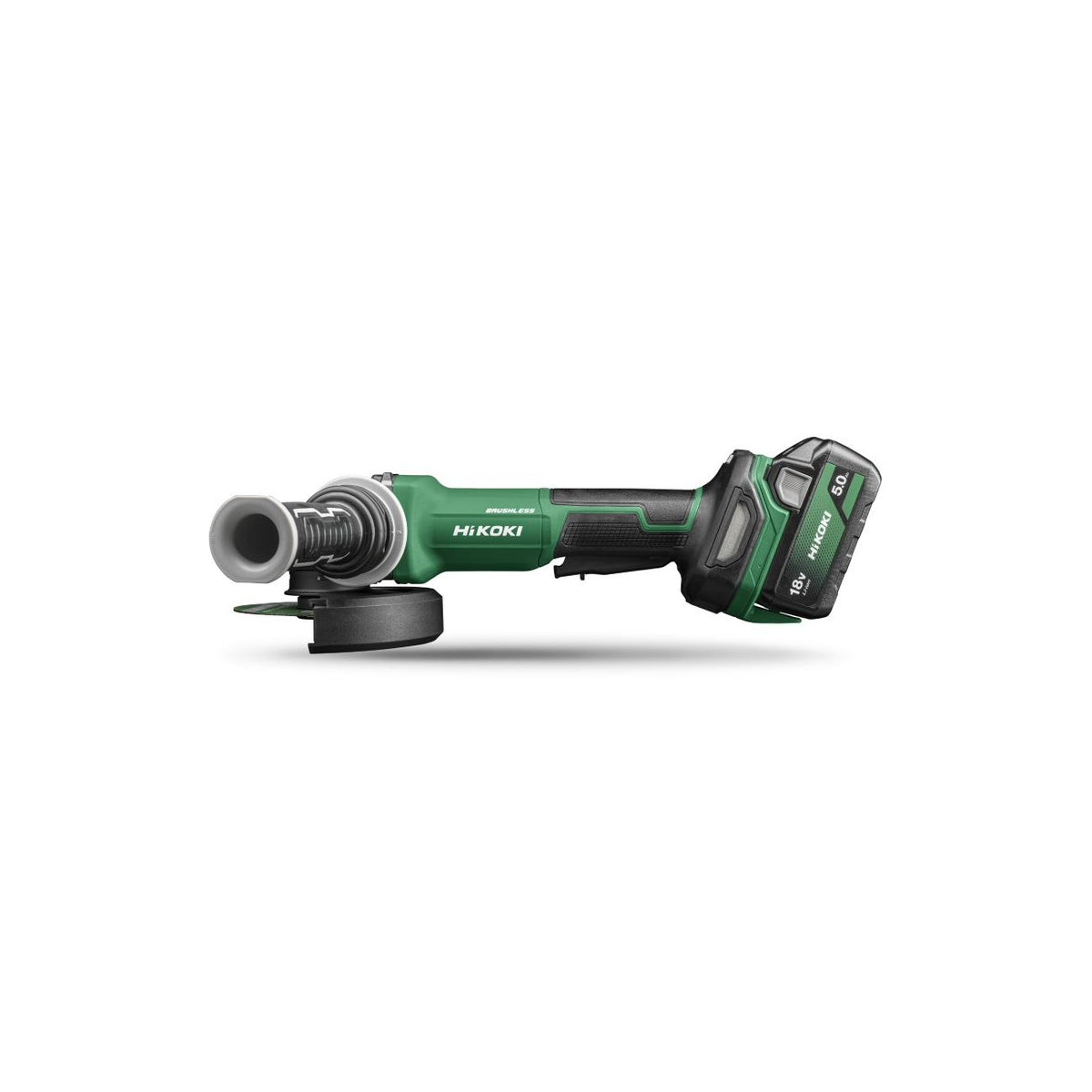  Hikoki G1813DVFWQZ Meuleuse Sans Fil 18V ø125mm 2x5Ah Avec Coffret De Transport