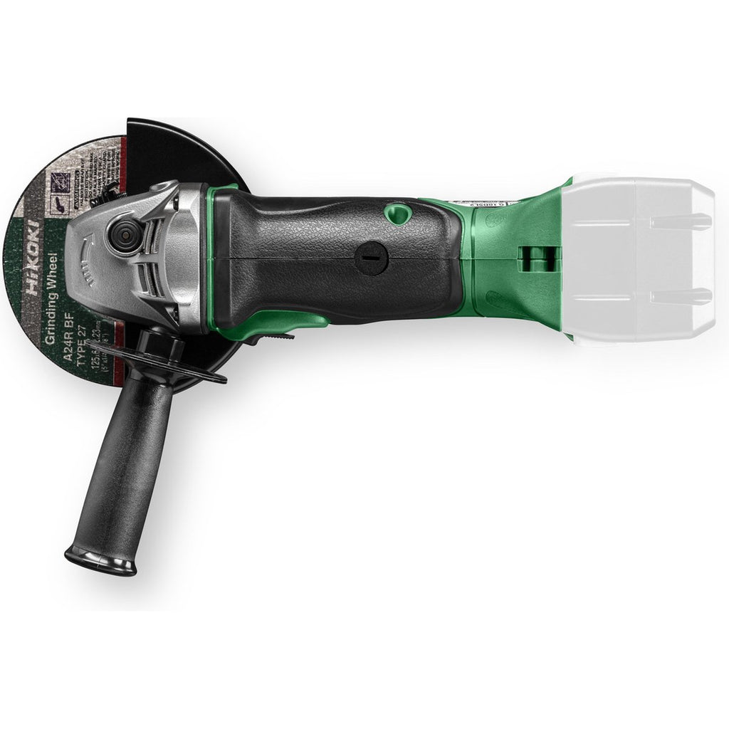  Hikoki G18DSL2W3Z Meuleuse Sans Fil 18V ø125mm (Machine Seule Avec Coffret De Transport)