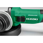  Hikoki G3613DVEWQZ Meuleuse Sans Fil 36V ø125mm Li-ion Brushless Multivolt 2x2.5Ah Avec Coffret Hit-Case