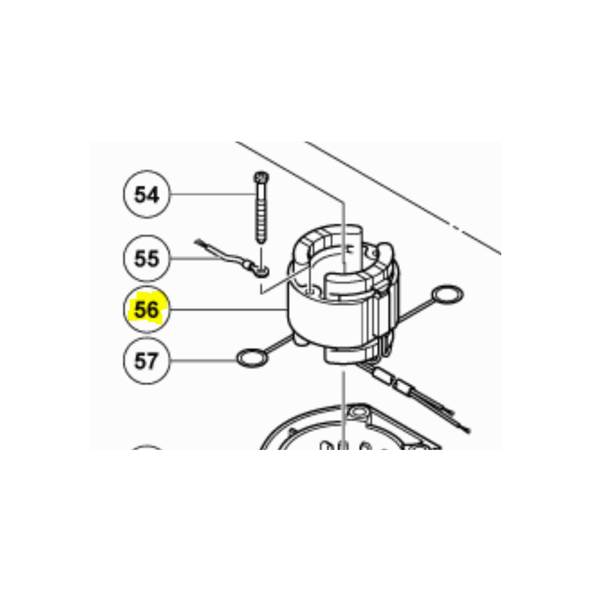  Hikoki Inducteur 240V Pour Piqueur H41MB (340788F)