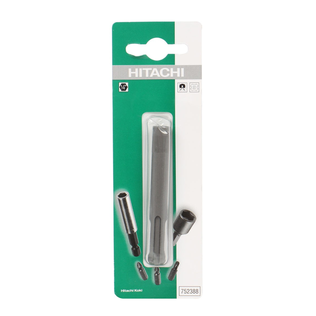  Hikoki Porte Embout SDS+ Vers Hexagone 1/4" (752388)