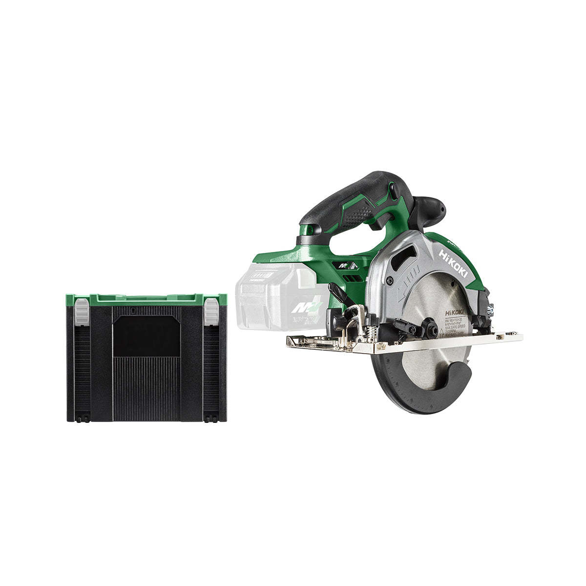  Hikoki Scie Circulaire Multi Volt 36V ø165mm C3606DA W2Z Avec Coffret (Machine Seule)
