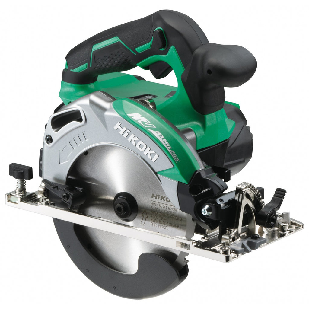  Hikoki Scie Circulaire Multi Volt 36V ø165mm C3606DA WRZ 2x2.5Ah Avec Coffret HitCase