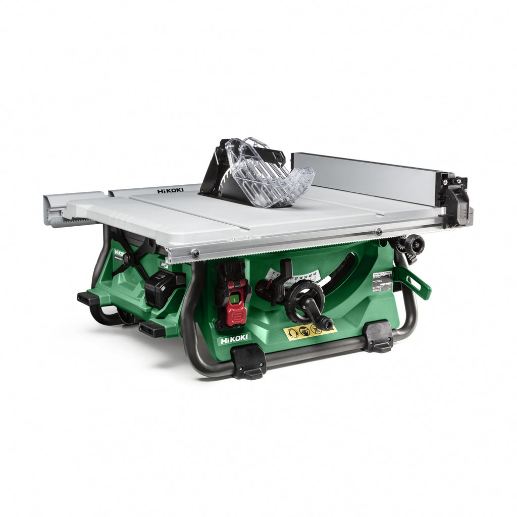  Hikoki Scie Sur Table Sans Fil 36V ø255mm C3610DRJW4Z Avec Support 376510 (ZLOT0239)
