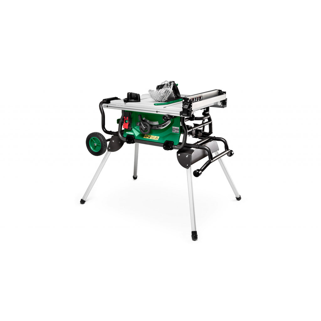  Hikoki Scie Sur Table Sans Fil 36V ø255mm C3610DRJW4Z Avec Support 376510 (ZLOT0239)