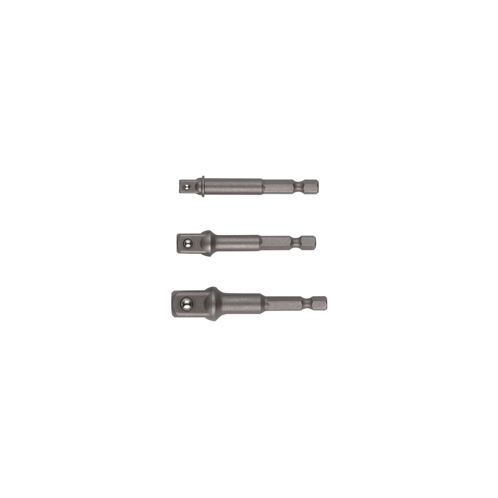  Hikoki Set De 3 Adaptateurs Avec Bille 1/4" Pour Visseuse à Chocs (751970)