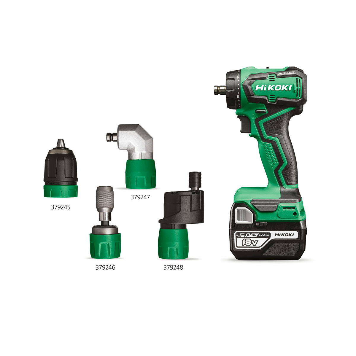  Hikoki Tête De Décalage 1/4" Pour Visseuse DS18DDQ (379248)