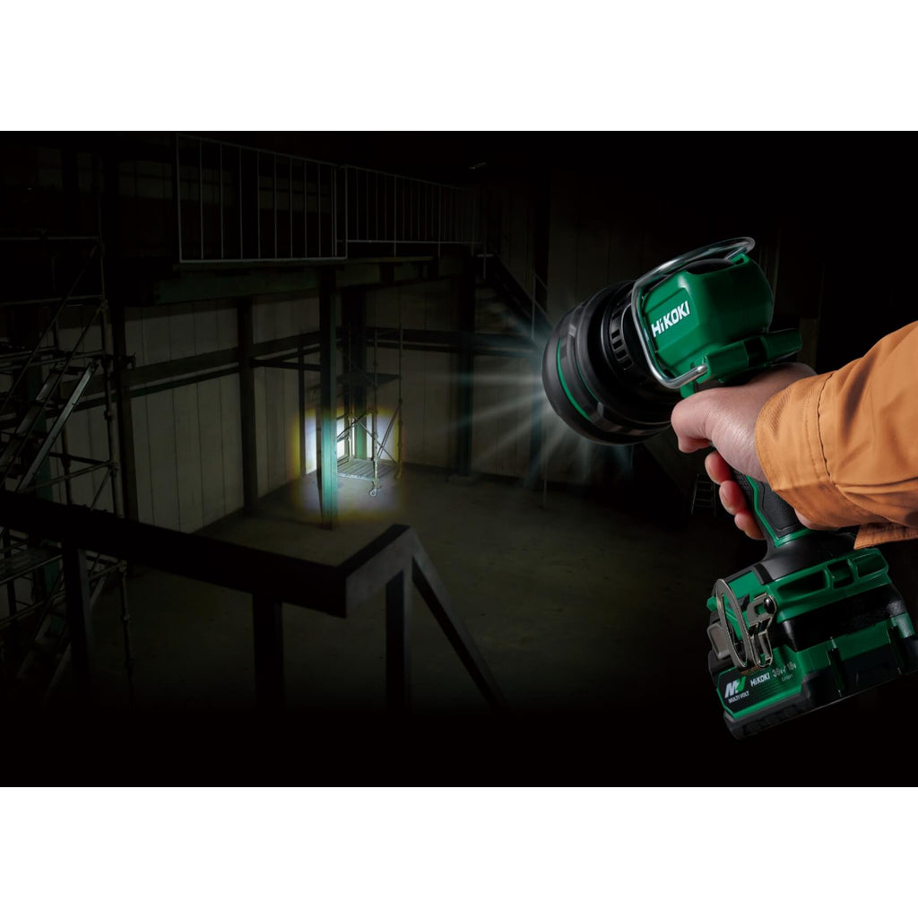  Hikoki UB18DHW4Z Lampe Torche De Chantier Sans Fil 18V 1050 Lumen