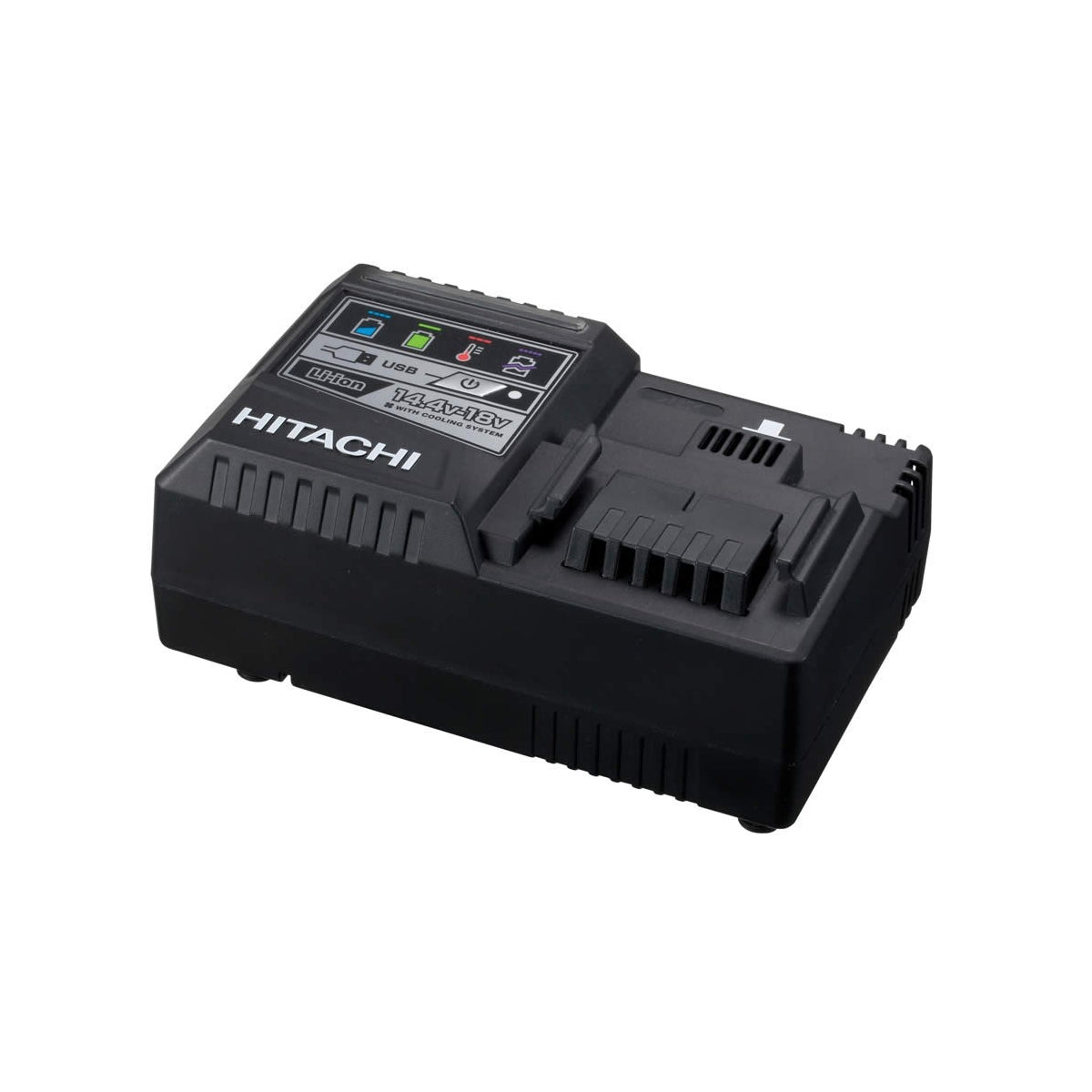  Hikoki UC18YSL3W0Z Chargeur Rapide 14.4, 18V & 36V Li-ion Avec Port USB