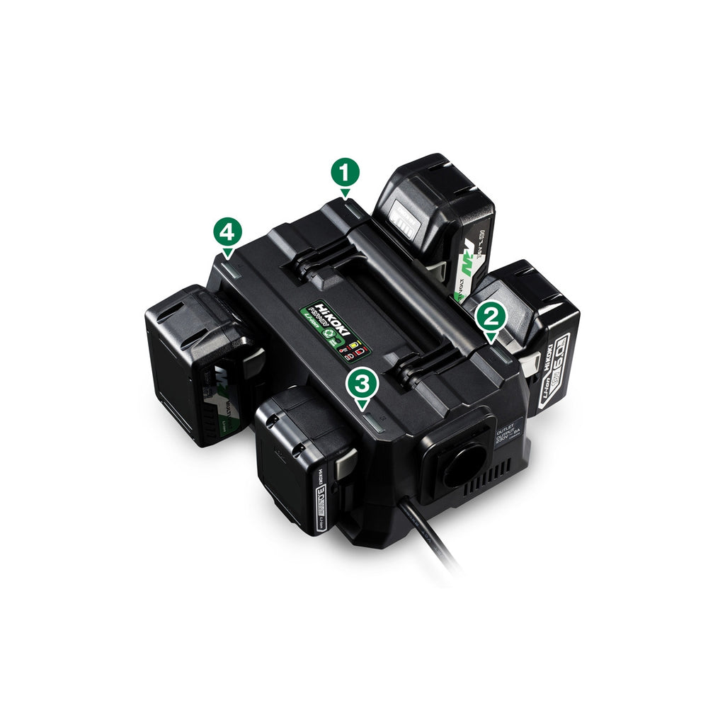  Hikoki Chargeur Rapide Multi-ports 18V & 36V Multi Volt UC18YTSL W0Z