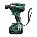  Hikoki WR18DH WPZ Boulonneuse à Choc Brushless 1/2" 18V 600Nm 2x5.0Ah Avec Coffret De Transport HitCase