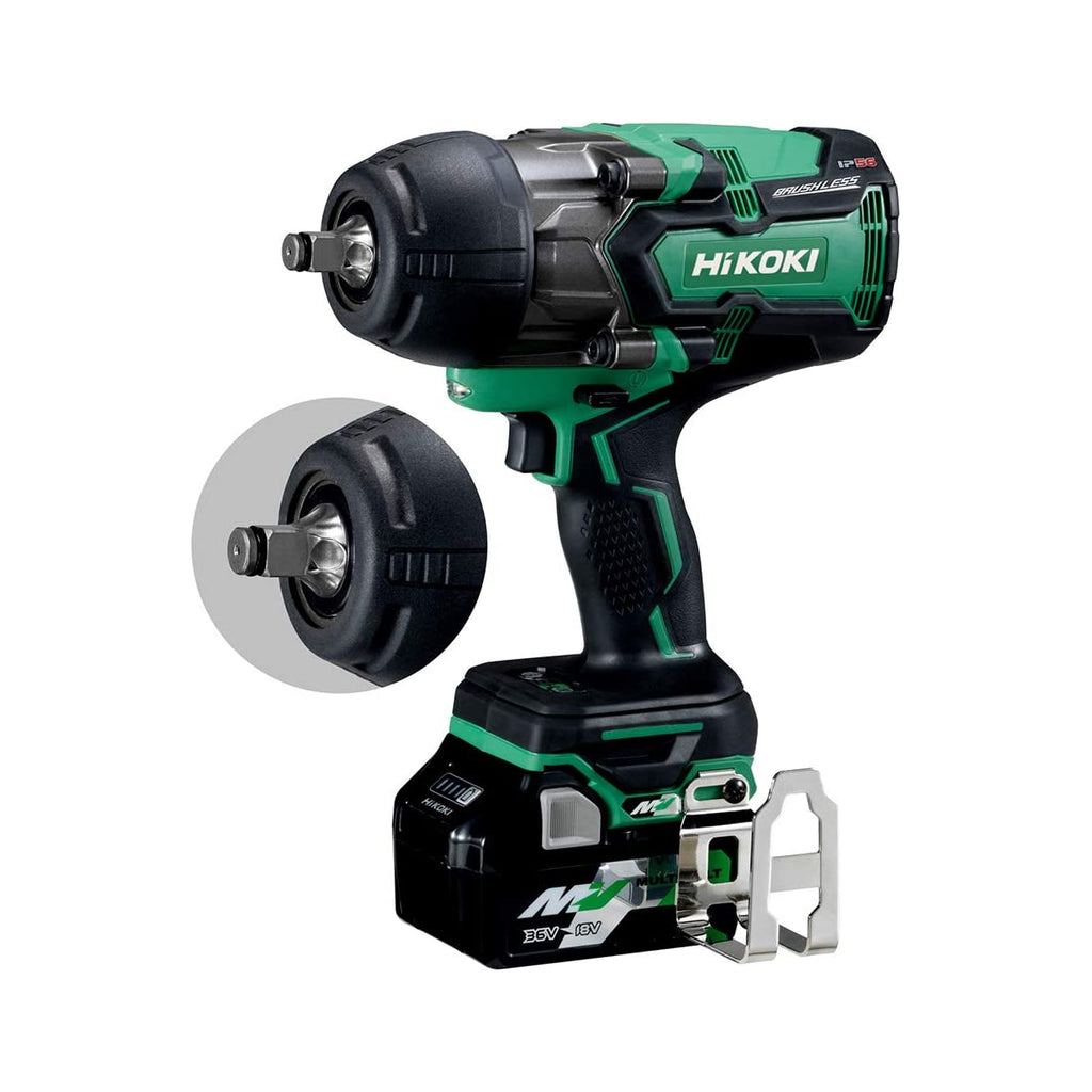  HiKoki WR36DBW2Z Boulonneuse à Choc Brushless 1/2" 36V 1650Nm Avec Coffret Hit-case