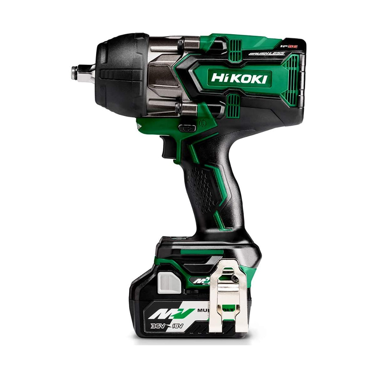  HiKoki WR36DBWRZ Boulonneuse à Choc Brushless 1/2" 2x2.5Ah 36V 1650Nm Avec Coffret Hit-case